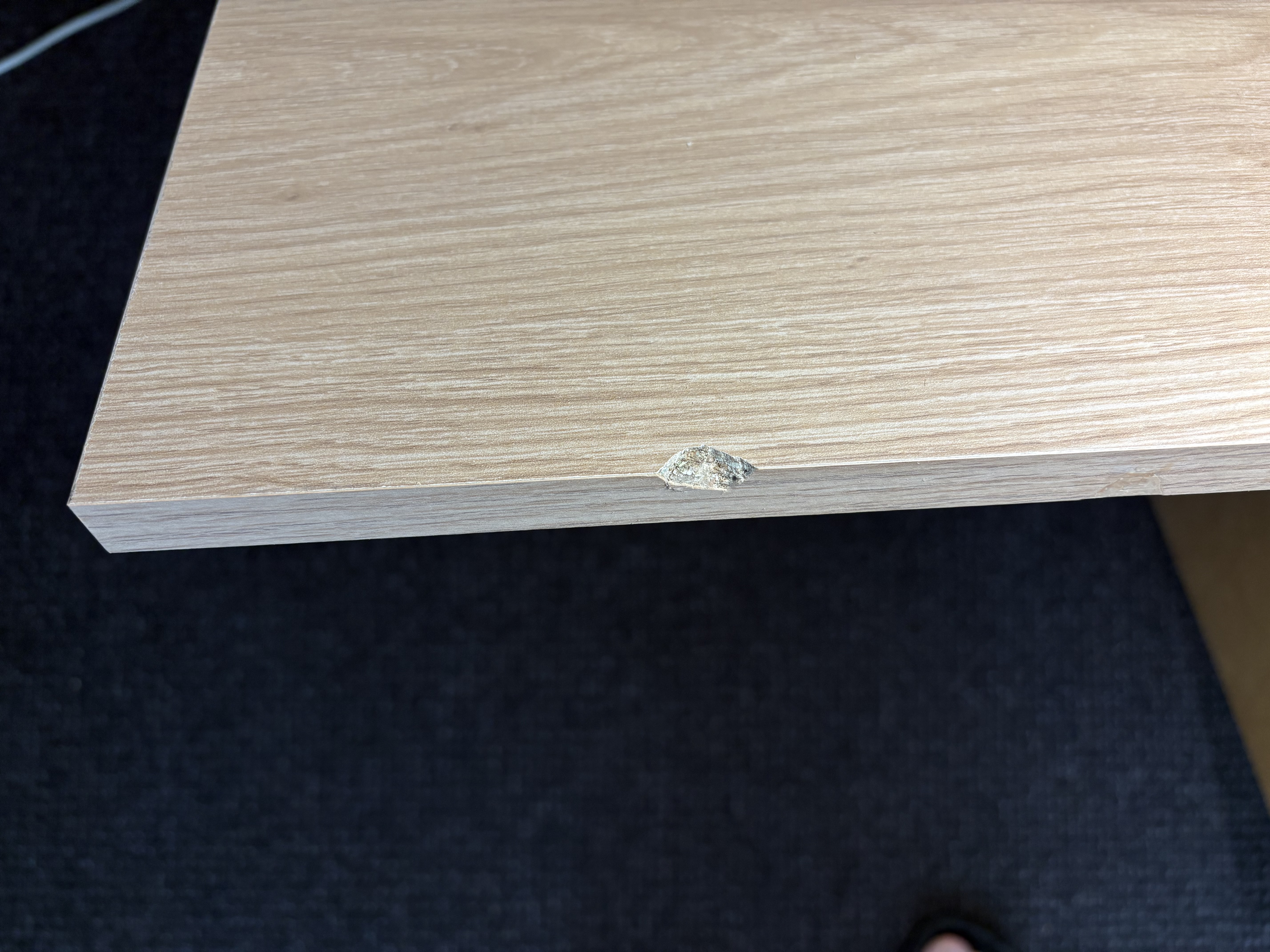 Oberflächenreparatur – vor der Reparatur